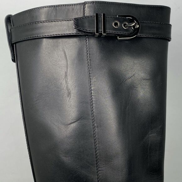 Stuart Weitzman Maverick Knee High Leather Boots size 8.5 - Picture 11 of 16